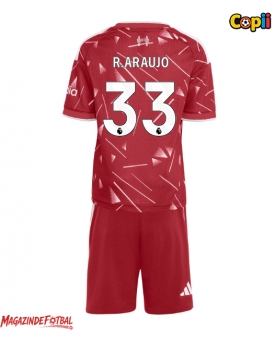 Liverpool Ronald Araujo #33 Echipament de Fotbal Replică 2026-27 Copii Acasa (+ Șorturi)